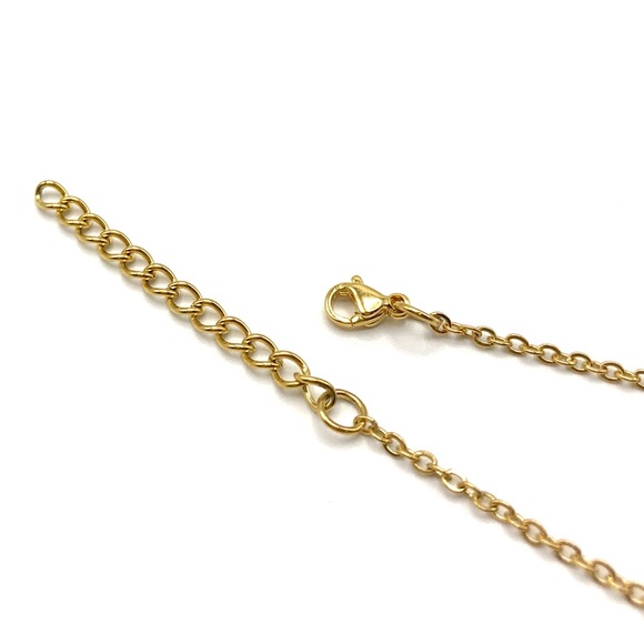 Druzy Agate Bracelet • Gold Plated Stainless Steel - Picture 7 of 8